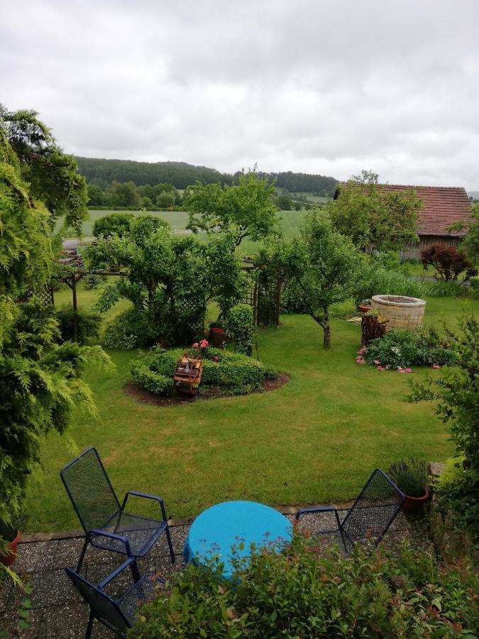 Ferienwohnung Rabelsdorf Pfarrweisach Екстериор снимка