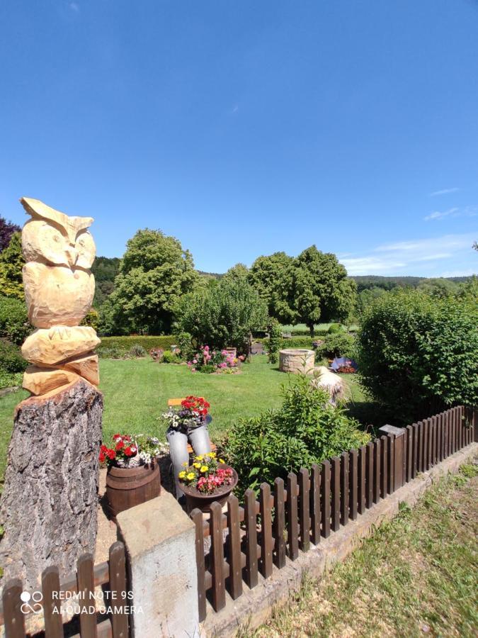 Ferienwohnung Rabelsdorf Pfarrweisach Екстериор снимка